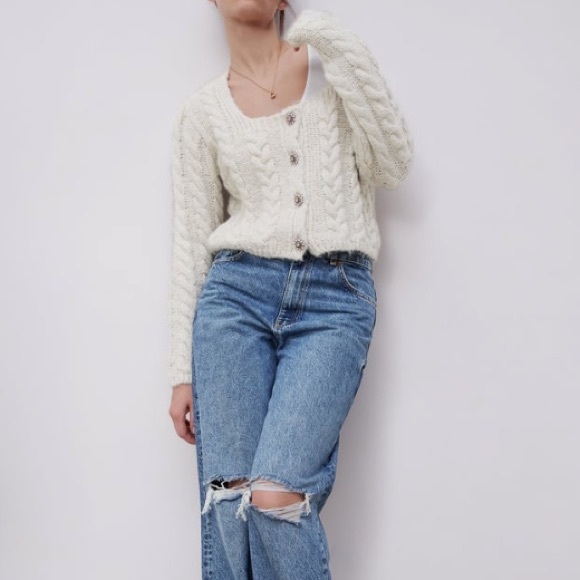 Zara spakly Jewel button jacket - Picture 2 of 11